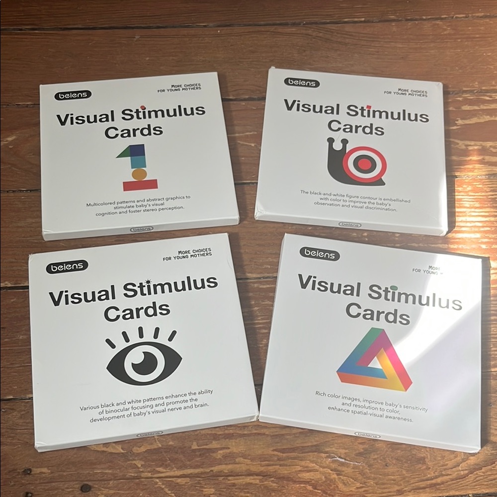 Beiens Visual Stimulus Cards - Multicolor